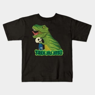 T-Rex jiujitsu Kids T-Shirt